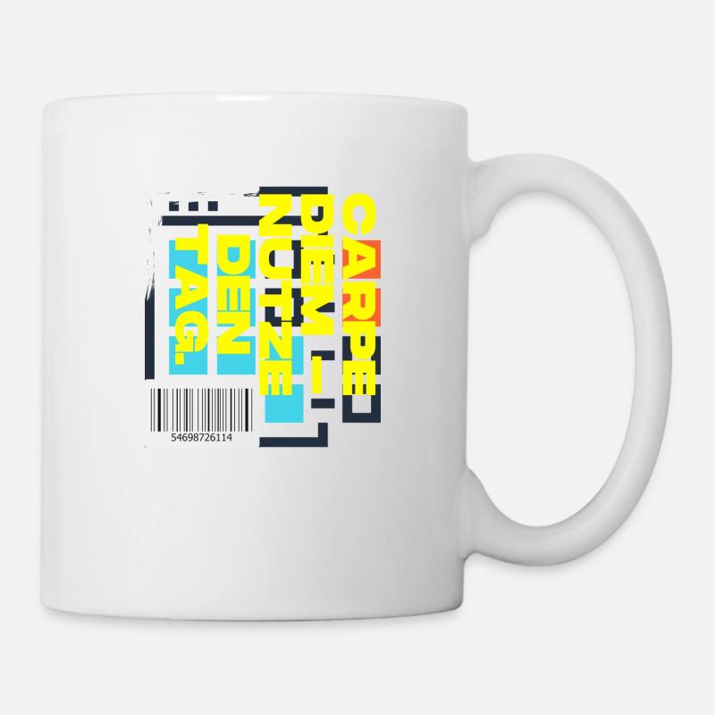 Carpe Diem Seize the day - Mug - white