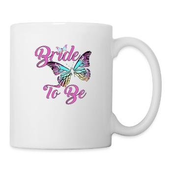 BRAUT ZU SEIN,TSHIRT - Tasse - Weiß - Rechts