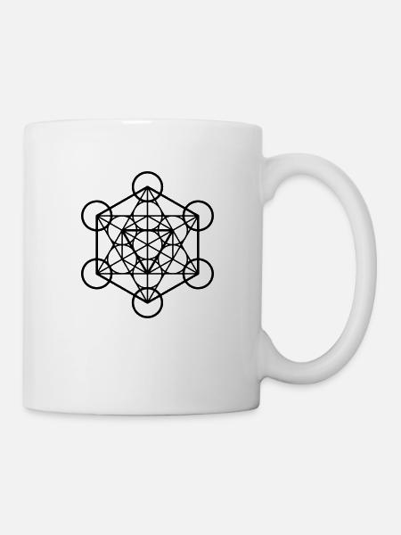 Cube De Métatron - Mug blanc - blanc