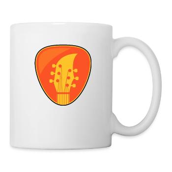Gitarrist Plecktrum Geschenk Gitarrist - Tasse - Weiß - Rechts
