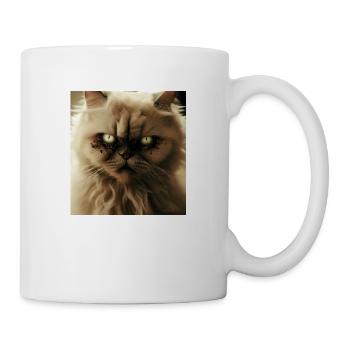 Persian cat Negan as a vampire - Mug - white - Right