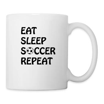 Fußball Soccer - Mug - white - Right