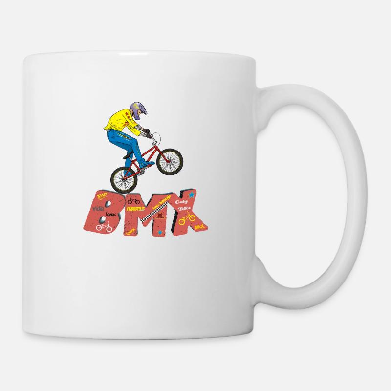 BMX (Begriffsklärung - Tasse - Weiß