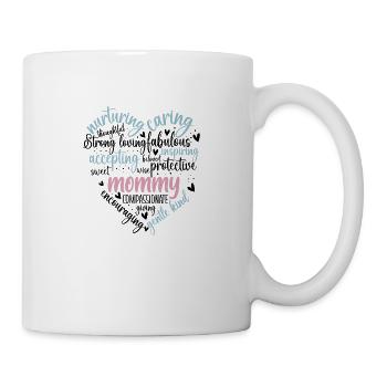 Mother's Day Heart 2 - Mug - white - Right