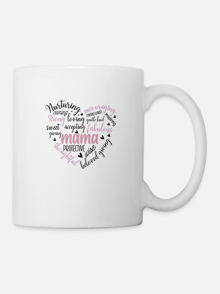 Mother's Day Heart 8 - Mug - white