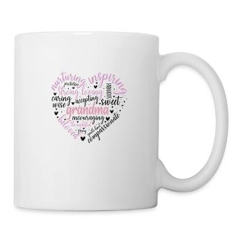Mother's Day Heart 5 - Mug - white - Right