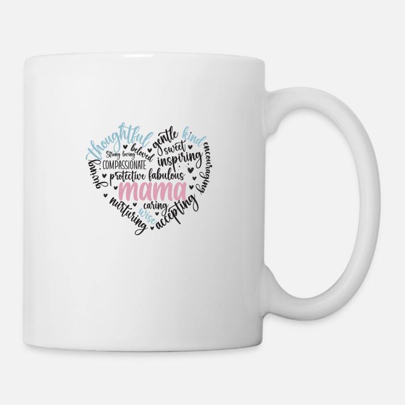 Mother's Day Heart 7 - Mug - white