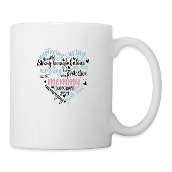 Mother's Day Heart 2 - Mug - white - Right
