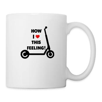 E-Scooter Scooter - Mug blanc - blanc - Droite