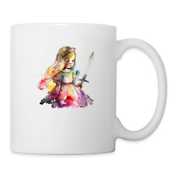 Princess Watercolors Gorgeous - Mug - white - Right