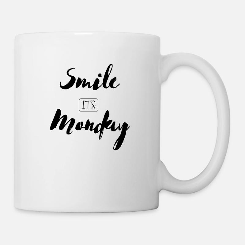 Smile It's Monday - Mug - white