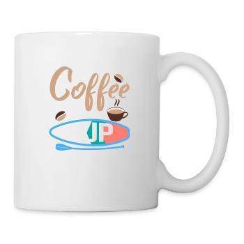 All I Need Is Coffee And My SUP Stand Up Paddling - Tasse - Weiß - Rechts