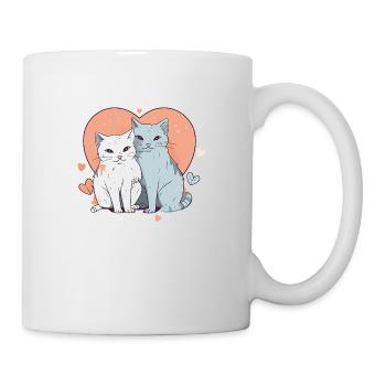 Cat love - Mug - white - Right
