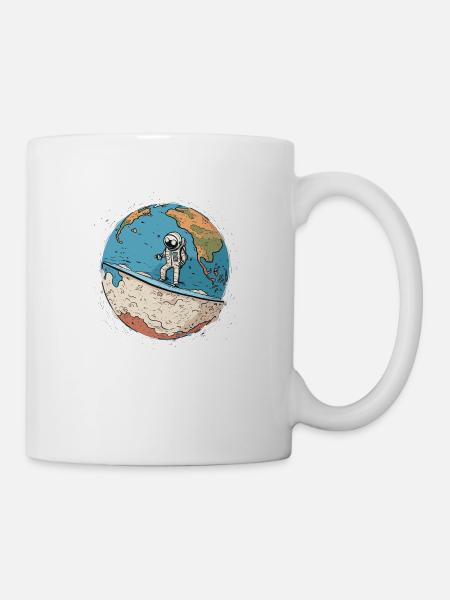 Astronaut - Tasse - Weiß