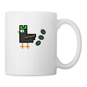 Chicken with Crypto Eggs - Mug - white - Right