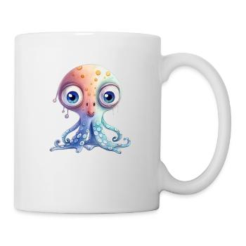 Octopus Illustration Kids - Mug - white - Right