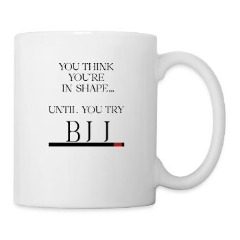 BJJ - Tasse - Weiß - Rechts