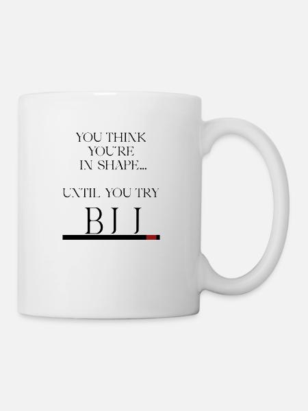 BJJ - Tasse - Weiß