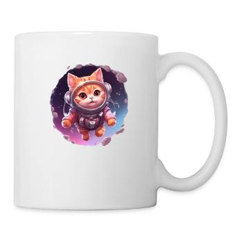 Astro'cat - Mug blanc - blanc - Droite