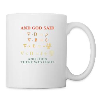 Maxwell Equation Vintage Retro - Mug - white - Right
