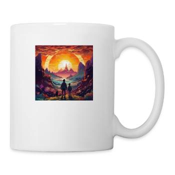 Voyage magique - Mug blanc - blanc - Droite