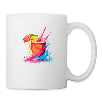 Cocktail 5 - Mug blanc - blanc - Droite