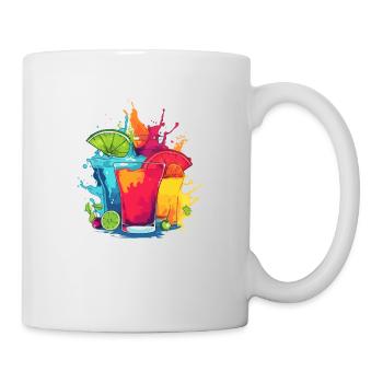 Les Cocktails 1 - Mug blanc - blanc - Droite