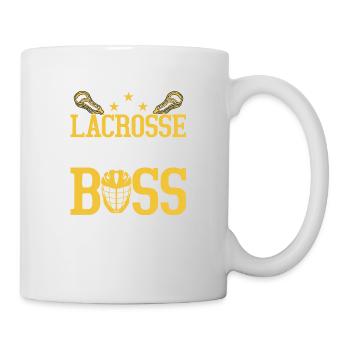 Lacrosse Like A Team Player - Tasse - Weiß - Rechts