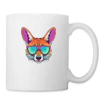 Kho the coyote - Mug - white - Right