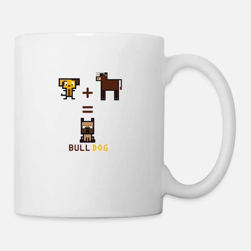 race de chien - Mug blanc - blanc