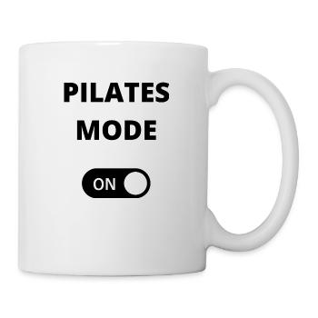 Pilates-Modus EIN - Pilates-Modus aktivieren - Tasse - Weiß - Rechts