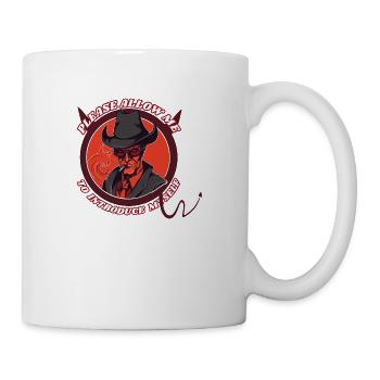 Please Allowe me 1 - Tasse - Weiß - Rechts