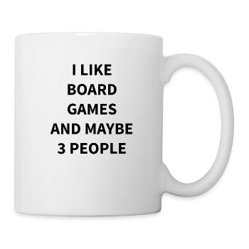 Boardgame Chess Backgammon Game Night - Mug - white - Right