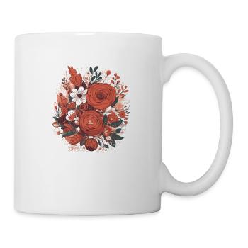 Flower Cup Summer Vibes - Tasse - Weiß - Rechts