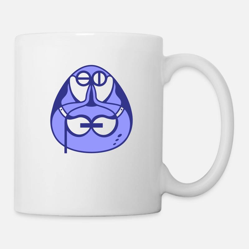 Eyes everywhere. Vigilance and caution required - Mug - white