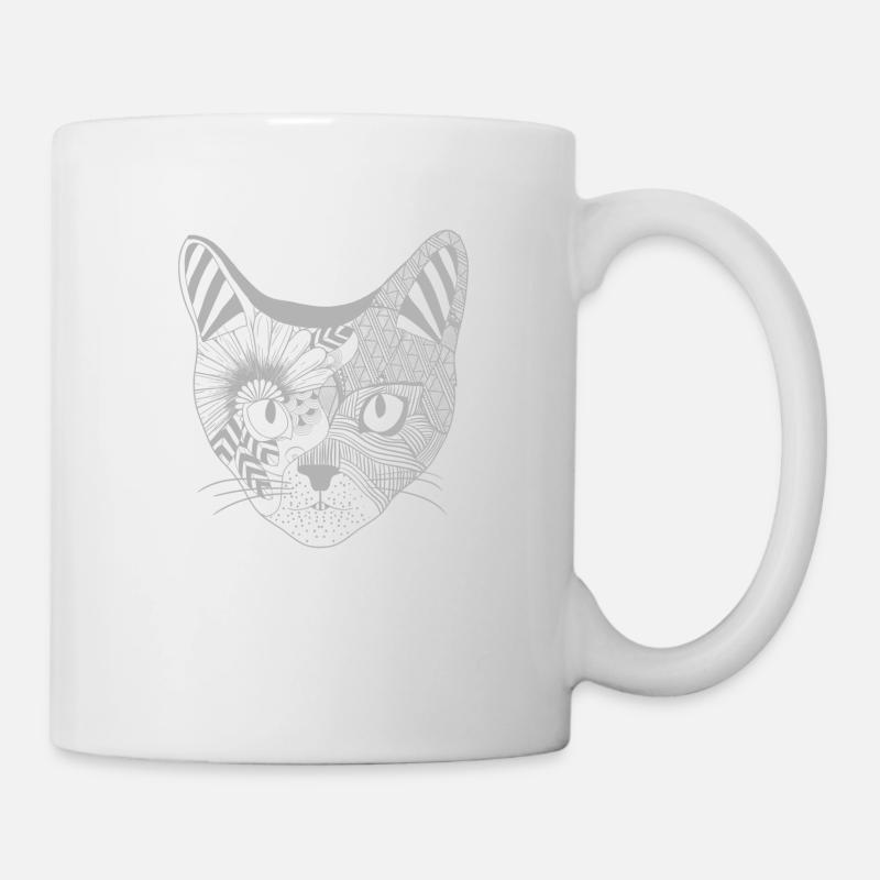 Perfection à motifs - Cat - Mug blanc - blanc