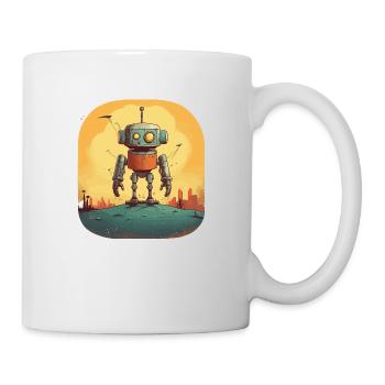 Robot - Tasse - Weiß - Rechts