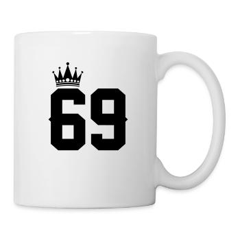 69 - Tasse - Weiß - Rechts