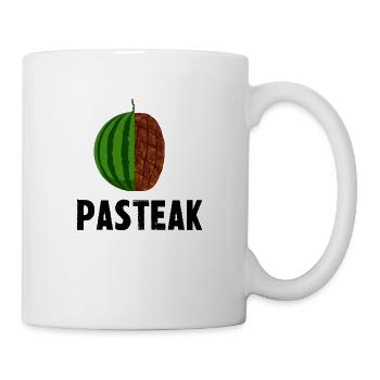 pasteak - Mug blanc - blanc - Droite