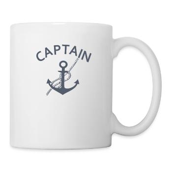 BOAT CAPTAIN - Mug - white - Right