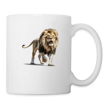 Lion - Mug blanc - blanc - Droite