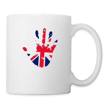 English footprint - Mug - white - Right
