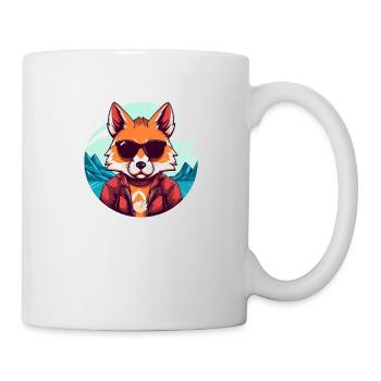 Cool Fox - Mug - white - Right