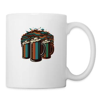 Cool colorful beer mugs - Mug - white - Right