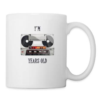 J’ai -- ans - Mug blanc - blanc - Droite