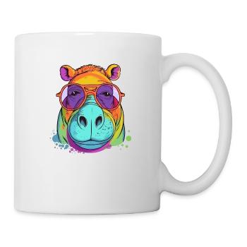 Harry the hippopotamus - Mug - white - Right