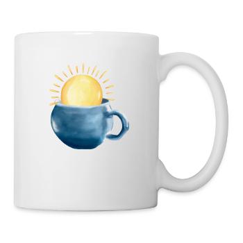 Sun in the cup - Mug - white - Right