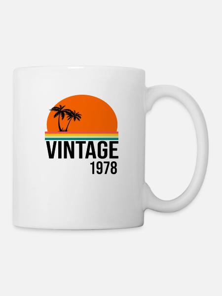Jahrgang 1978 - Tasse - Weiß