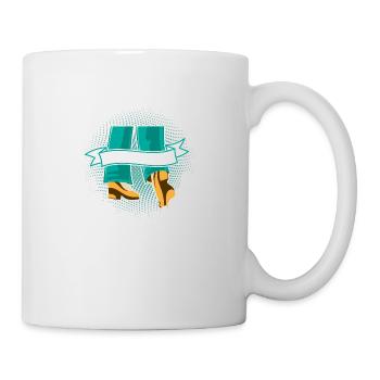 It's Never To Late To Be A Tap Dancer Tap Dance Ta - Tasse - Weiß - Rechts