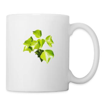 Lierre – Connexion à feuilles persistantes - Mug blanc - blanc - Droite